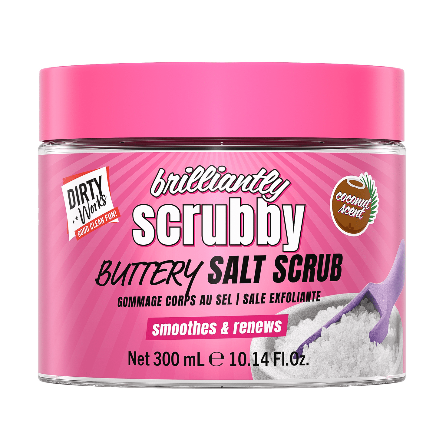 img_1415 Dirty Works Coconut Salt Scrub - Figura 1